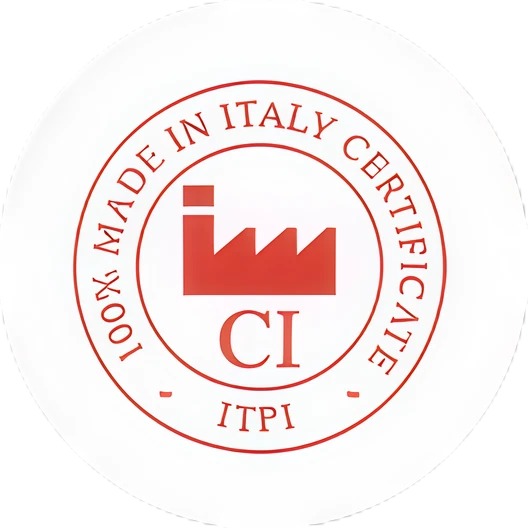 CERTIFICATION FOR 100% MADE IN ITALY
