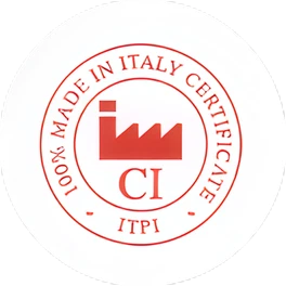 CERTIFICATION FOR 100% MADE IN ITALY