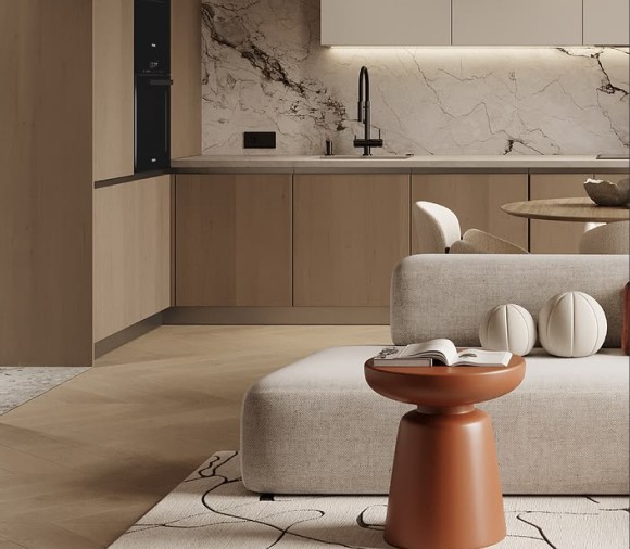 Scandinavian living kitchen